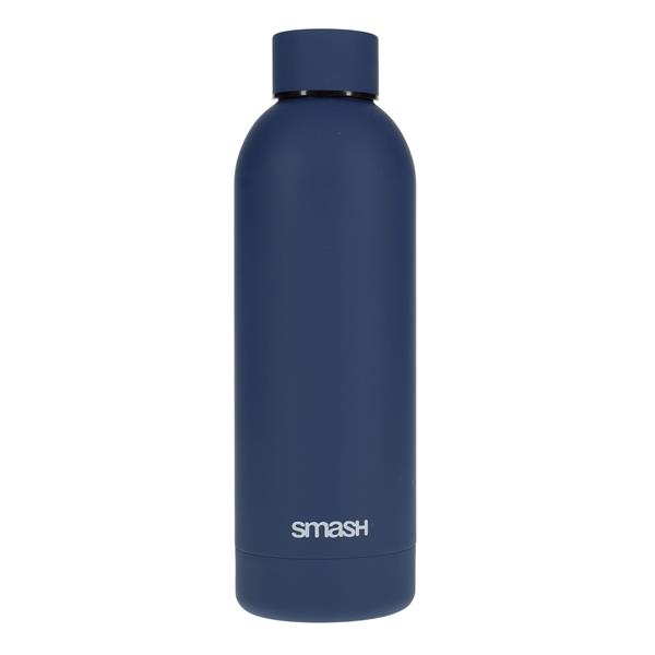 Smash 500ml Stainless Steel Twin Walled Bottle Blue
