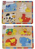 Big tree wooden puzzle