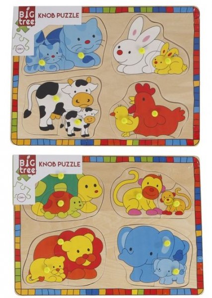 Big tree wooden puzzle