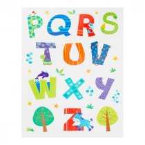 Crafty Bitz 432x298mm Wall Stickers 2 Asst - Alphabet