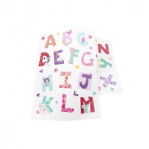 Crafty Bitz 432x298mm Wall Stickers 2 Asst - Alphabet