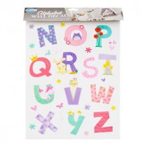 Crafty Bitz 432x298mm Wall Stickers 2 Asst - Alphabet