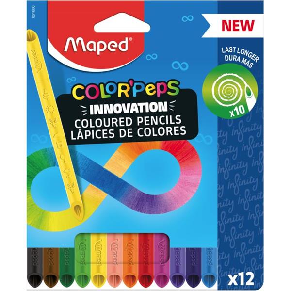 Colorpeps Colouring Pencils Infinity