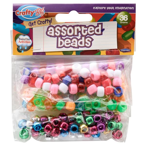 Crafty Bitz Bag 36g Plastic Beads