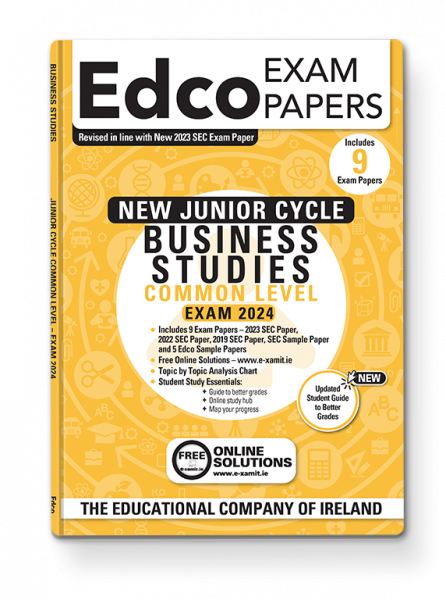 junior cycle business studies exam 2024 - LAST YEAR