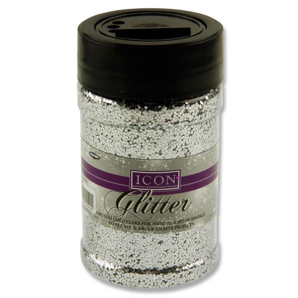 Icon 110g Glitter - Silver