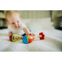 Orange Tree Lion and Monkey Maraca Set