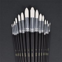 Icon Pk.15 Round Taklon Brush Set