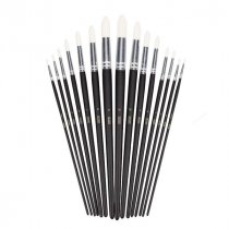 Icon Pk.15 Round Taklon Brush Set
