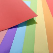 Premier Activity A4 220gsm Foil Card 16 Sheets - Shades Of The Rainbow
