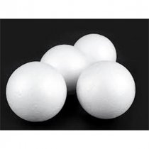 Crafty Bitz Pkt.4 Styrofoam Balls - 70mm