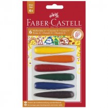 Faber Castell FIRST GRIP CRAYON BOX 6