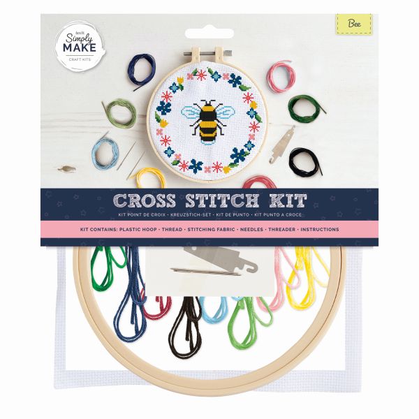 CROSS STITCH KIT – BEE