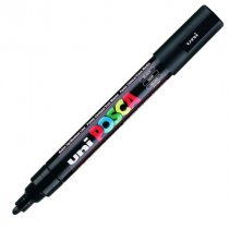 POSCA PC-5M MEDIUM BULLET TIP BLACK