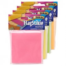 Square Flag Stickie Notes - Neon 4 Asst
