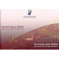 Formulae and Tables LOGS BOOK