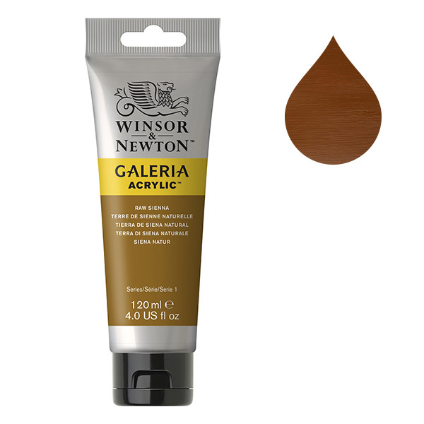 Winsor and Newton Galeria Acrylic Raw Sienna 60ml