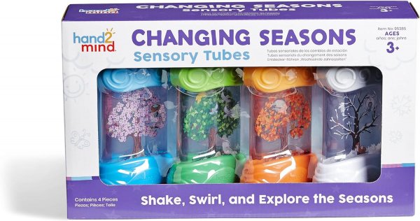 Hand2Mind Changing Seasons Sensory Tubes