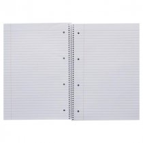 Premto Pkt 5 A4 160pg Spiral Notebook 5 Asst