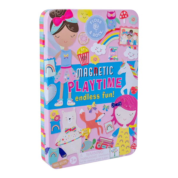 FLOSS & ROCK MAGNETIC PLAYTIME - RAINBOW FAIRY