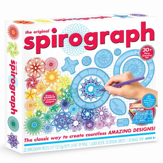 The Original Spirograph Scratch And Shimmer Set