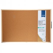 Memo Cork Notice Board 90X60cm