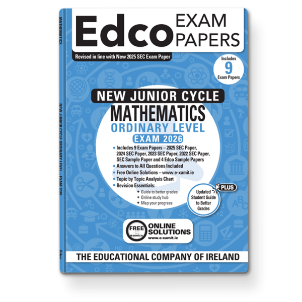 Junior Cycle - 2026 - Maths - Ordinary Level - Exam Papers
