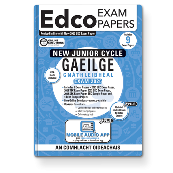 Junior Cycle - 2026 - Gaeilge / Irish - Gnáthleibhéal / Ordinary Level - Exam Papers