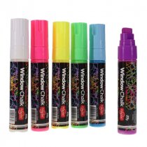 ProScribe 25G Window Chalk Marker - 6 Asst