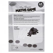 Clever Kidz Ten Frame Maths Game - 44 Pce
