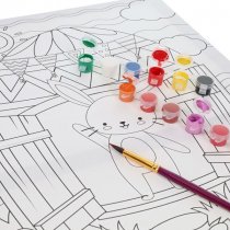 Crafty Bitz Colour In Easter Canvas 50Cmx40cm