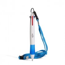 ProScribe -Click Ballpoint 5 Colours ,2pk. Incl attached langyard