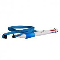 ProScribe -Click Ballpoint 5 Colours ,2pk. Incl attached langyard