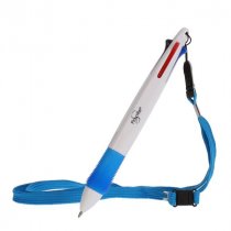 ProScribe -Click Ballpoint 5 Colours ,2pk. Incl attached langyard