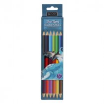 Icon Pkt.12 Dual Tipped Colouring Pencils