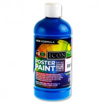 Poster Paint 500ml - Cyan