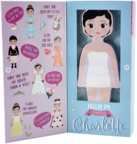 Floss & Rock Magnetic Dress Up Wooden Doll - Sophia