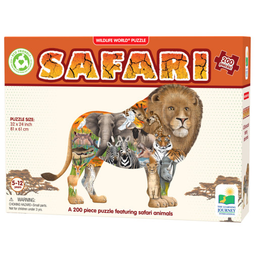 The Learning Journey Safari 200pce Puzzle