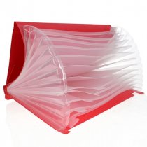 A4 12 Pocket Expanding File - 4 Asst