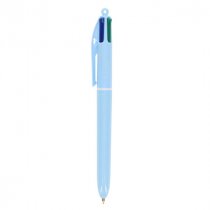 Pkt.3 4 Colour Ballpoint Pen - Pastel Barrel