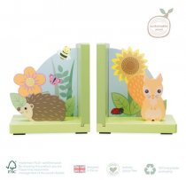 Orange Tree Spring Garden Bookends