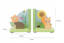 Orange Tree Spring Garden Bookends