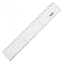 30Cm Craft Ruler With Steel Edge