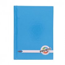 Premto A6 160pg Hardcover Notebooks - 5 Asst