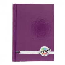 Premto A6 160pg Hardcover Notebooks - 5 Asst