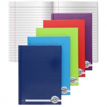 Premto A5 160pg Hardcover Notebooks - 5 Asst