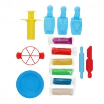 World of Colour 6x20g The Pizza Dough Play Set