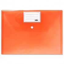 Neon A4 Button Storage Wallets