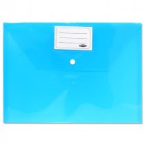 Neon A4 Button Storage Wallets