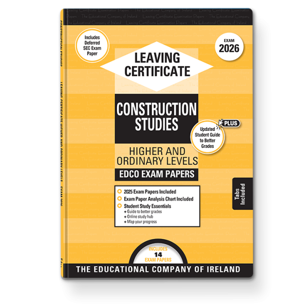 Leaving Cert - 2026 - Construction Studies - Higher & Ordinary - Exam Papers
